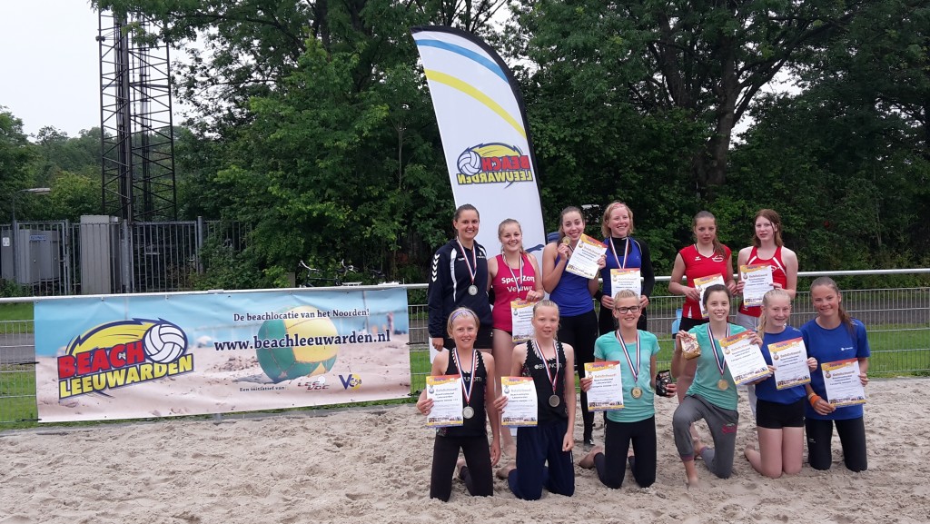 Winnaars Junior BeachLeeuwarden 14 en 18