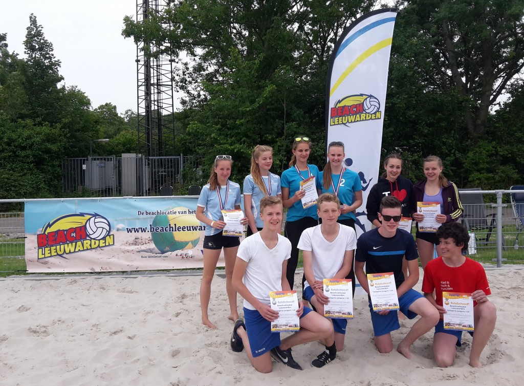 Winnaars Junior BeachLeeuwarden 2015 16